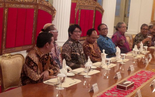 Presiden Jokowi Undang Komedian Makan Malam di Istana Negara